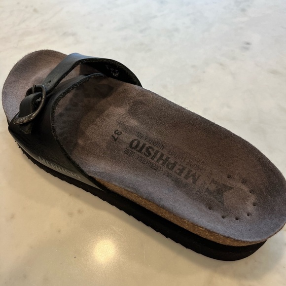 Mephisto Mabel Slide Sandals 37 - Picture 4 of 9